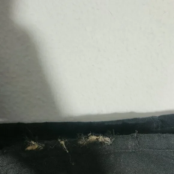 Carhartt Dungarees Adult 46x32 Black Overalls Quilted Duck Bib Double Knee Mens - Picture 7 of 15